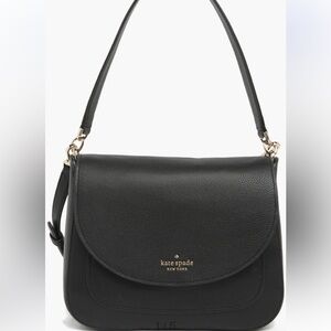 Kate spade “kailee ” black leather shoulder bag NWT
